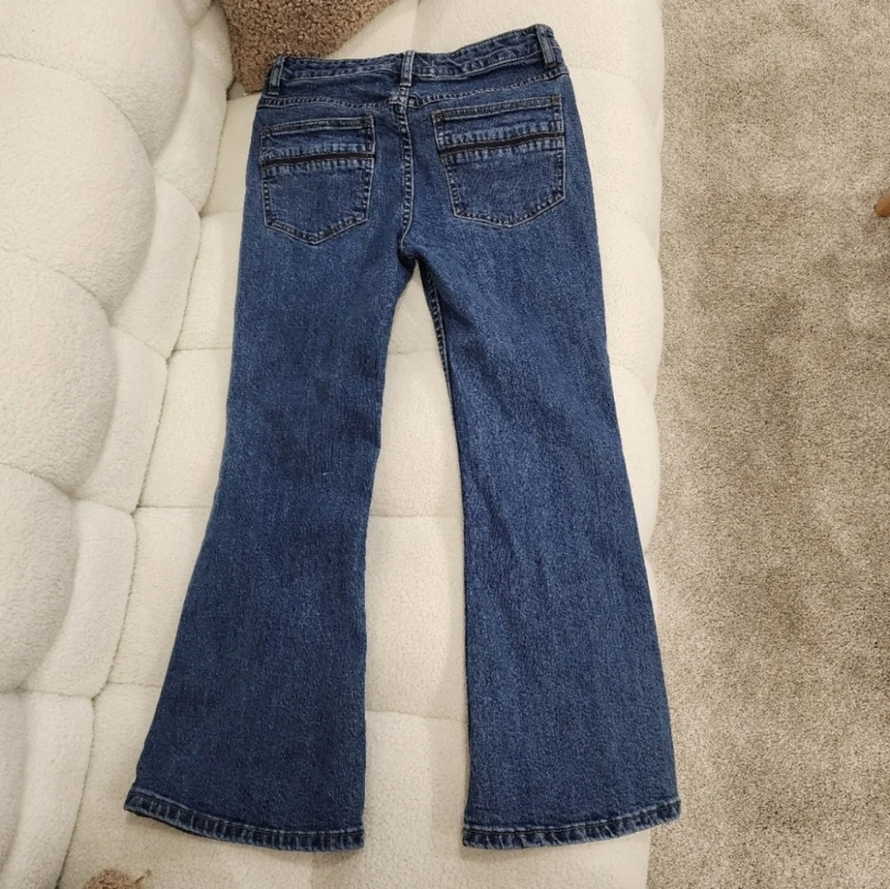 Free People Chloe Crop Flare Jeans🤍